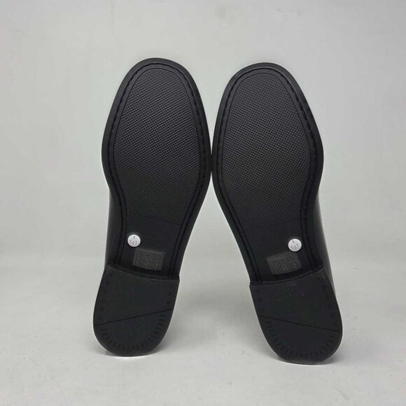 New 9 J.Crew Camden kiltie tassel loafers with rubber soles in black main image 10